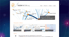 Desktop Screenshot of eigenfactor.org